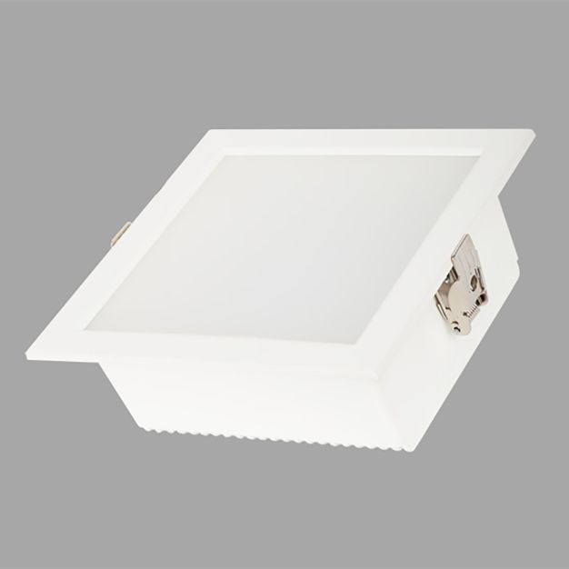 Maxlight Window - Einbaustrahler 1L - 165 x 165 mm, 140 x 140 mm Einbaumaß - inkl. 18W LED - weiß