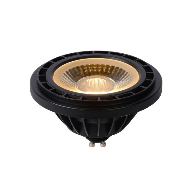 Lucide LED AR111 - dimmen bis warm - Ø 11,1 x 5 cm - GU10 - 12W dimmbar - 3000K bis 2200K