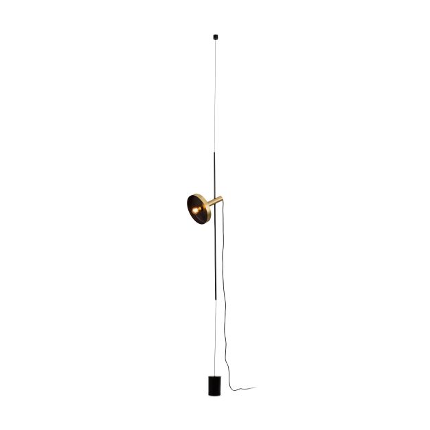 Faro Whizz - Pendelleuchte - Ø 10 x 419,5 cm - satiniertes Gold und Schwarz