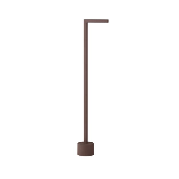 Nova Luce Pipe - Gartenleuchte - 11 x 64,5 cm - 5W LED inkl. - IP65 - corten