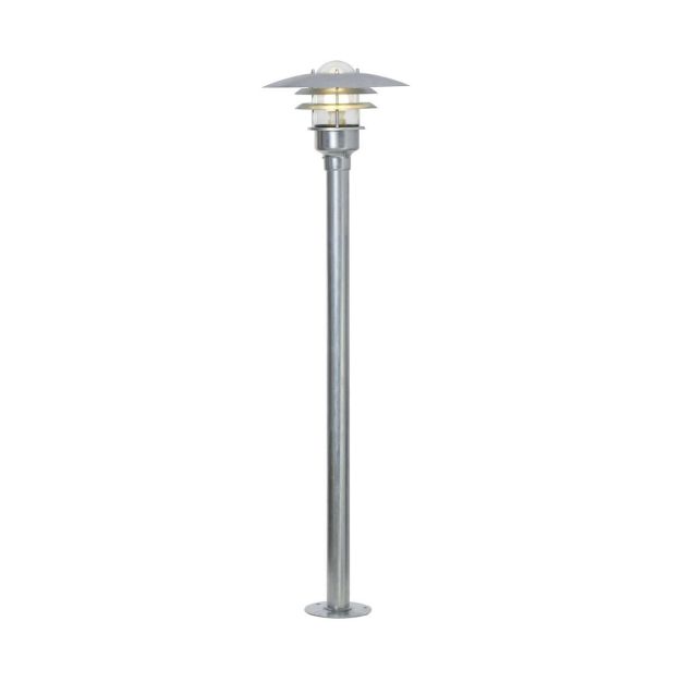 Nordlux Lønstrup - Gartenleuchte - Ø 32 x 116 cm - IP44 - verzinkter Stahl