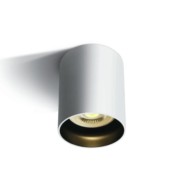 ONE Light GU10 Dark Light - Aufbaustrahler 1L - Ø 6,8 x 9,5 cm - weiß