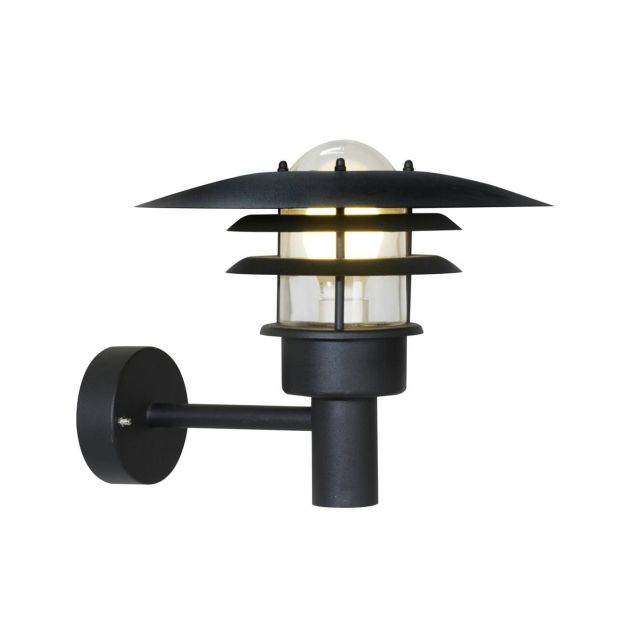 Nordlux Lønstrup - Außenwandleuchte - 32 x 28,5 cm - IP44 - schwarz