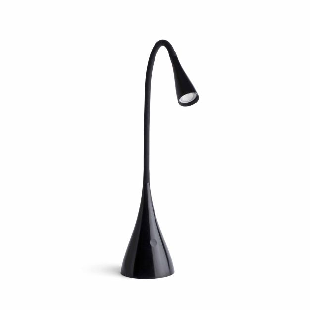 Faro Lena - Schreibtischlampe - 22 x 11,5 x 48,5 cm - 3W LED inkl - mattschwarz
