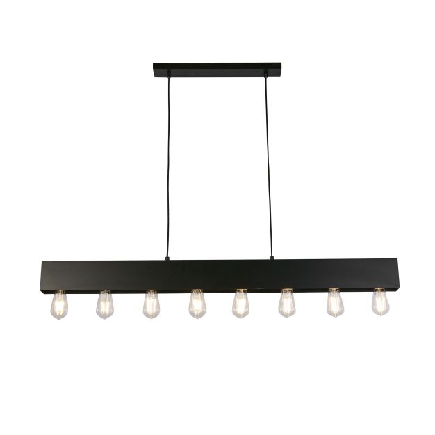 Searchlight Piano - Pendelleuchte - 118 x 120 cm - mattschwarz