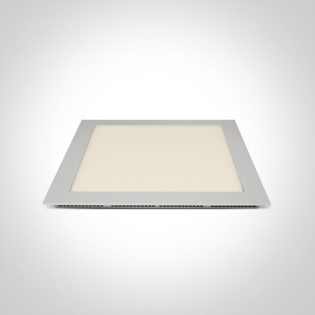 ONE Light Square Recessed Panel CCT V - Deckeneinbauleuchte - 30 x 30 x 2,2 cm - 30W LED inkl. - weiß