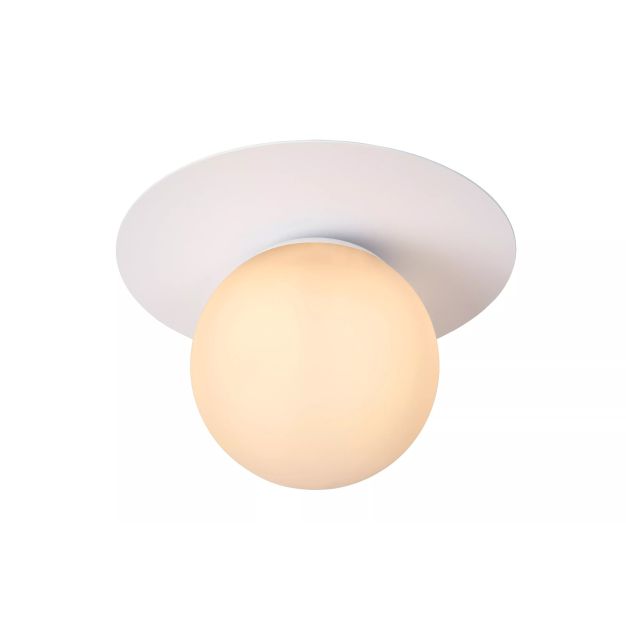 Lucide Tricia - Deckenleuchte - Ø 25 x 17,5 cm - weiß