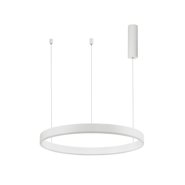 Nova Luce Motif - Hängeleuchte - Ø 60 x 120 cm - 40W dimmbare LED inkl. - sandweiß