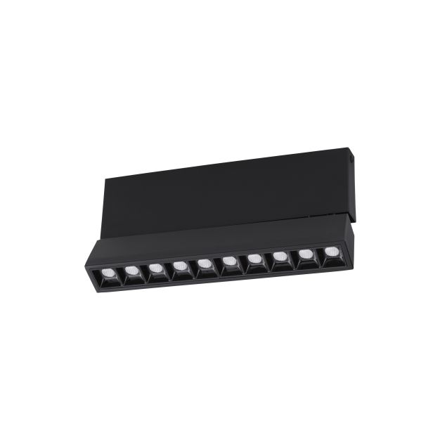 Nova Luce Pad - Deckenleuchte - 27,5 x 4 x 12,2 cm - 15W LED inkl. - schwarz