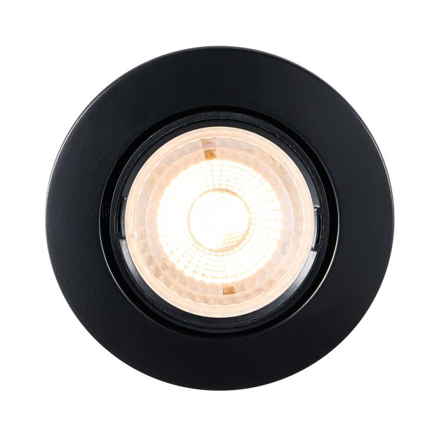 Nordlux Mixit Pro - einbauspot - Ø 85 mm, Ø 76 mm einbaumaß - IP23 - schwarz