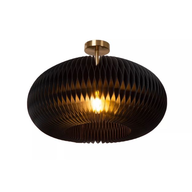 Lucide Armoni - Deckenleuchte - Ø 52 x 26 cm - schwarz
