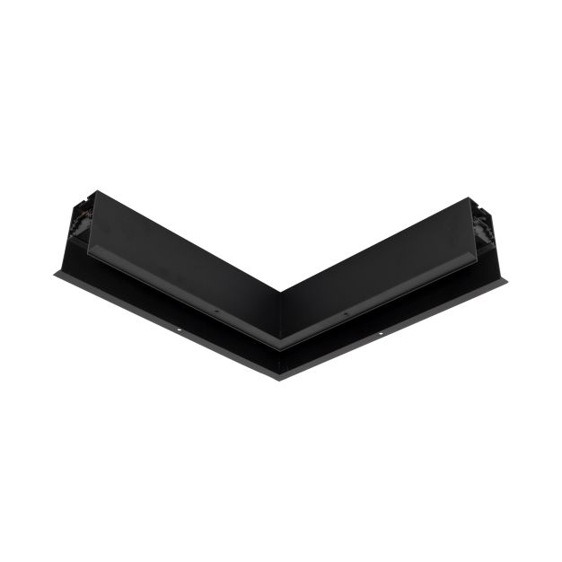 Nova Luce Q-Connector für magnetisches Einbauprofil - 30 x 30 x 7,5 cm - schwarz