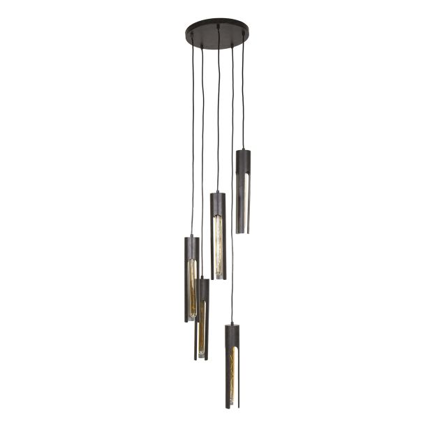 Vico Tube - Pendelleuchte - 180 cm - schwarz