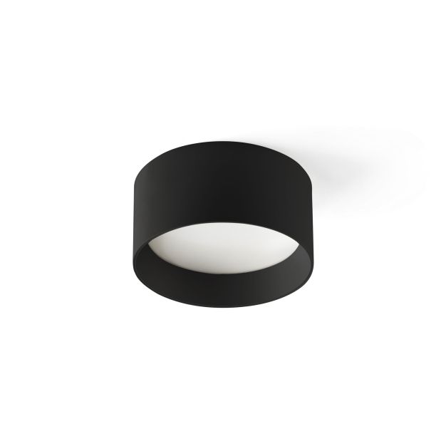 Faro Mizu – deckenlampe – Ø 14 x 7 cm – 15W LED inkl. – mattschwarz