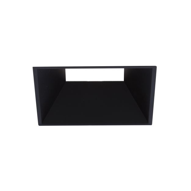 Nova Luce - quadratischer Innenrahmen - 75 x 75 mm - schwarz