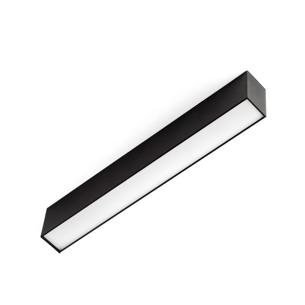 Faro Neso Line - Magnetschiene linear - 32 x 3,4 x 5,6 cm - 13W DALI dimmbare LED inkl. - schwarz