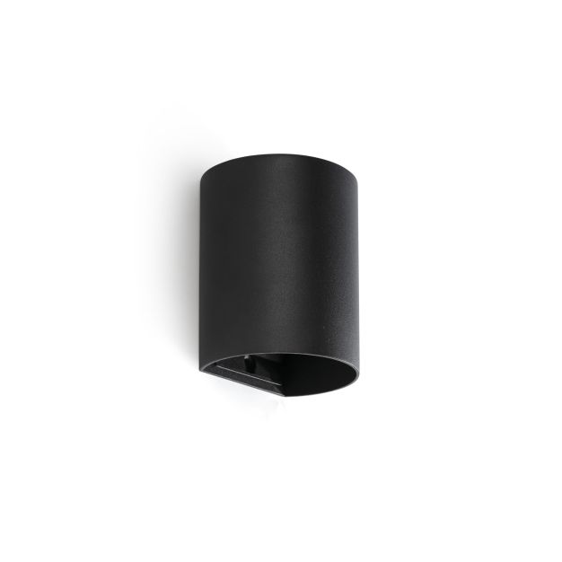 Faro Sole - Wandleuchte - 8 x 10 x 6,5 cm - schwarz
