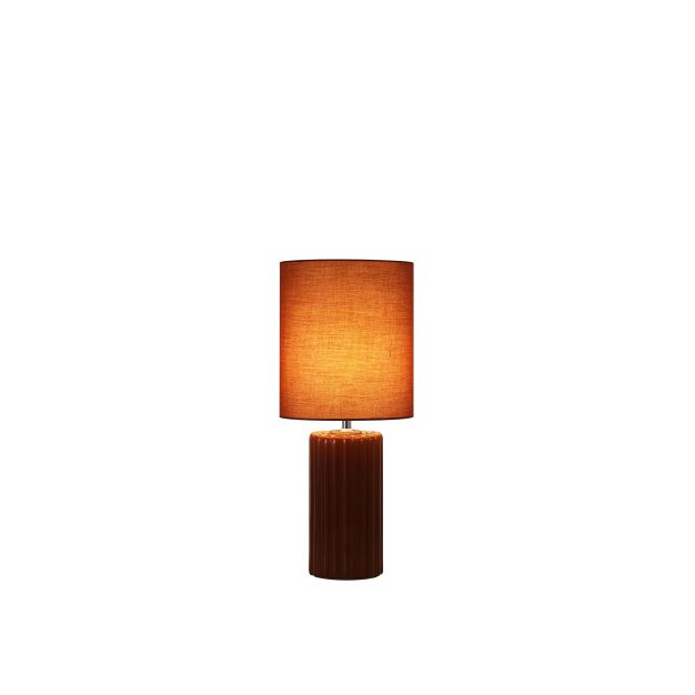 Searchlight Groove - Tischleuchte - Ø 22 x 51 cm - orange