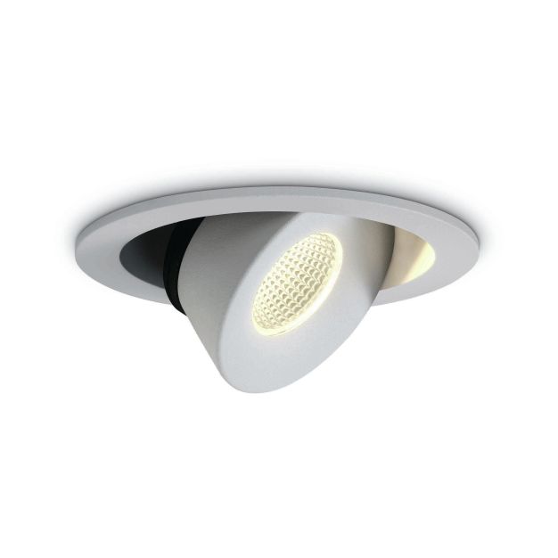 ONE Light Extractable 12W Range - Einbaustrahler - Ø 90 mm, Ø 80 mm Einbaumaß - 12W dimmbare LED inkl. - weiß
