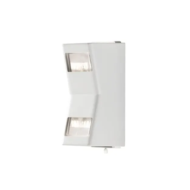 Konstsmide Potenza – außenwandleuchte - 9 x 11 x 23 cm - IP54 - weiß