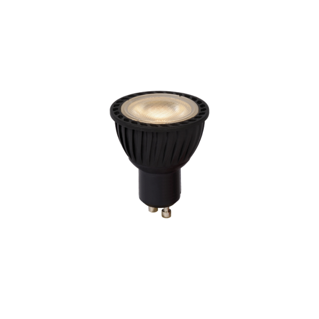 Lucide LED-Strahler - Tag- und Nachtsensor - Ø 5 x 5,5 cm - GU10 - 5W - 2700K - schwarz