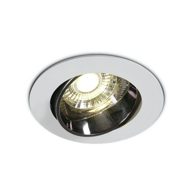 ONE Light Dark Mirror Reflector - Einbaustrahler - Ø 95 mm, Ø 85 mm Einbaumaß - inkl. 10W LED - weiß