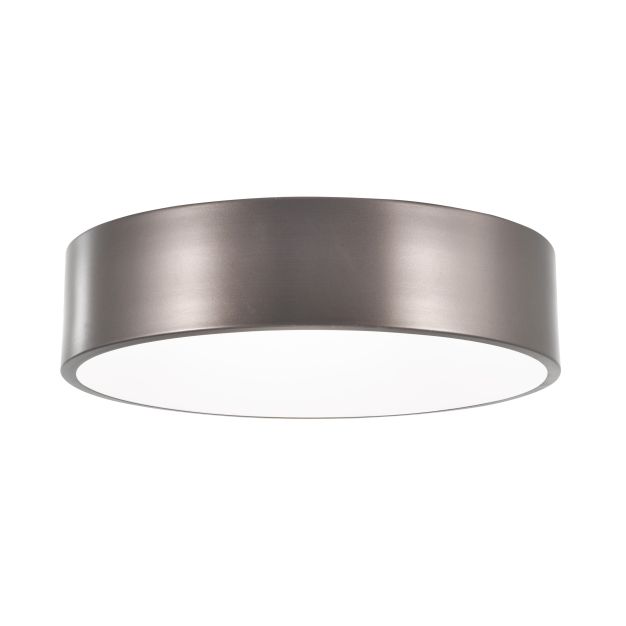 Nova Luce Finezza - Deckenleuchte - Ø 45 x 11 cm - dunkelgrau