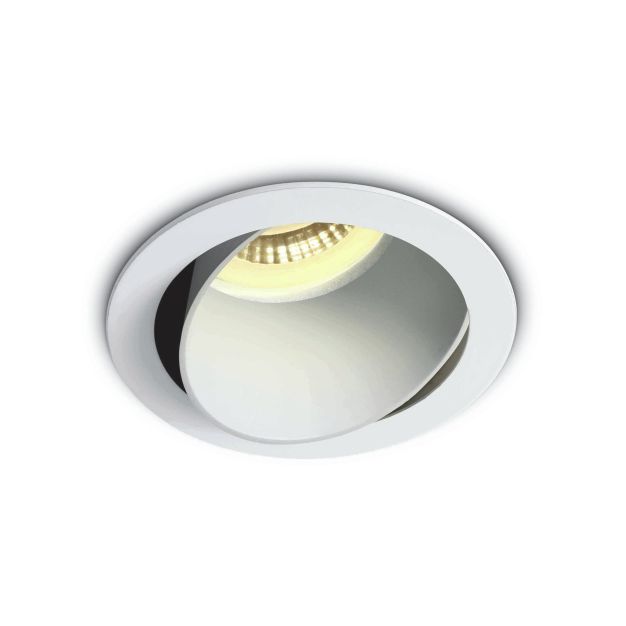 ONE Light Chill Out - Einbaustrahler - Ø 79 mm, Ø 72 mm Einbaumaß - weiß