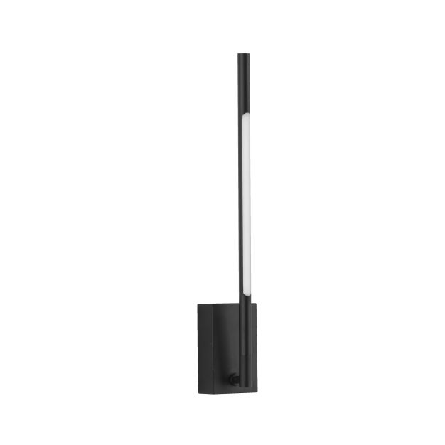 Nova Luce Raccio - Wandleuchte - 12 x 6 x 37 cm - 4,6W LED inkl. - schwarz