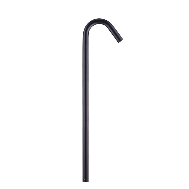 Nova Luce Gleam - Gartenleuchte - 20 x 80 x 3 cm - 5W LED inkl. - IP65 - dunkel anthrazit