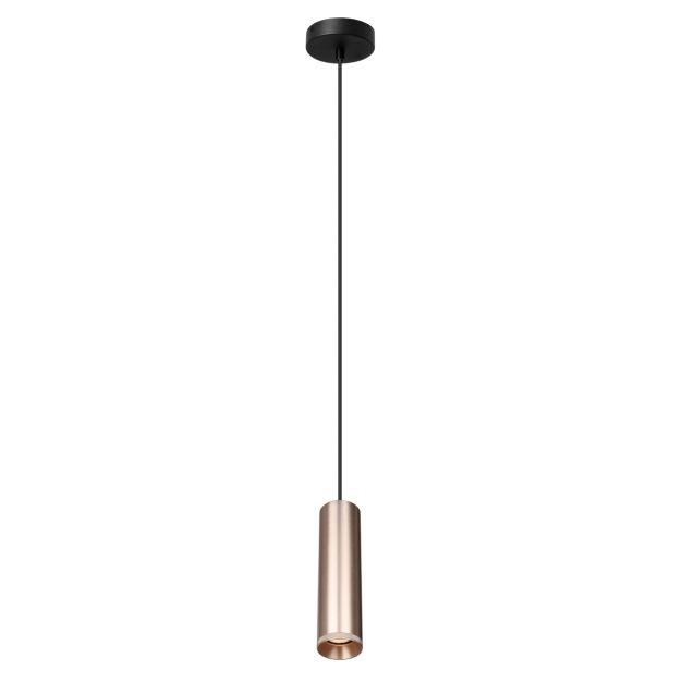 Artdelight Milano - Pendelleuchte - Ø 6,6 x 175 cm - rose champagner
