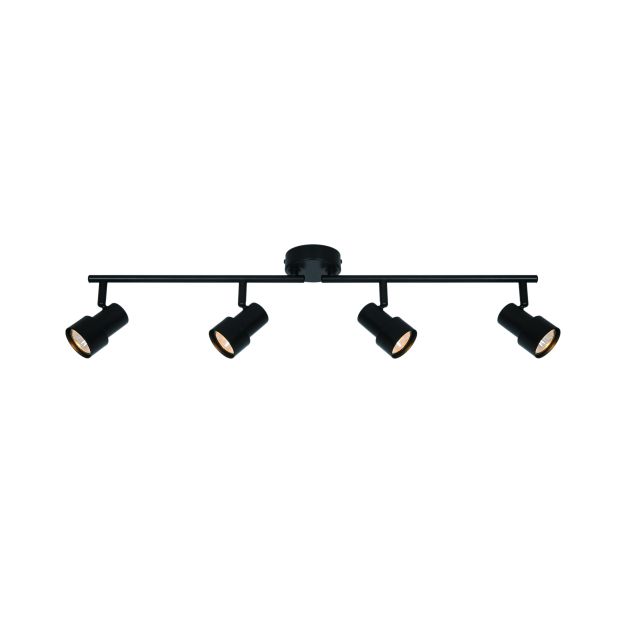 Nordlux Boston - Aufbaustrahler 4L - 71 x 15,5 x 5,5 cm - schwarz