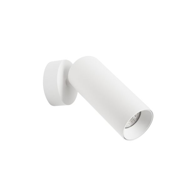 Nova Luce Dexter - Aufbaustrahler - Ø 6,2 x 15 cm - weiß