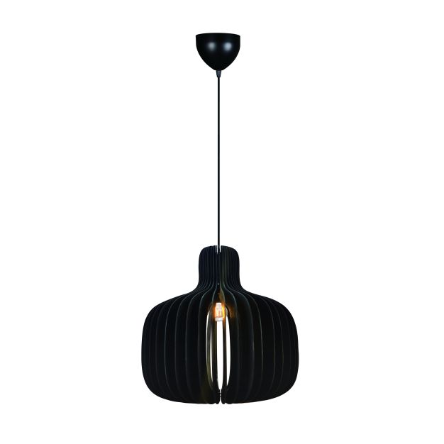 Nordlux Hazo 43 - Hängelampe - Ø 43 x 243 cm - schwarz