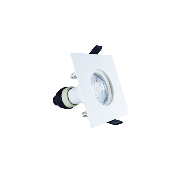 Integral LED London - Einbaustrahler - 85 x 85 mm, Ø 70 mm Einbaumaß - IP65 - weiß