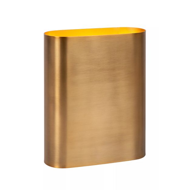 Lucide Ovalis - Wandleuchte - 16 x 8,5 x 20 cm - matt gold