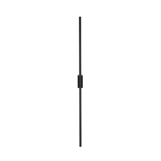Nova Luce Tien - wandleuchte - 1,5 x 8,3 x 90 cm - 15W LED inkl. - IP44 - sand schwarz