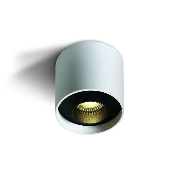 ONE Light Dark Light Cylinders Tubes - Deckenleuchte - Ø 7 x 7 cm - 8W LED inkl - weiß