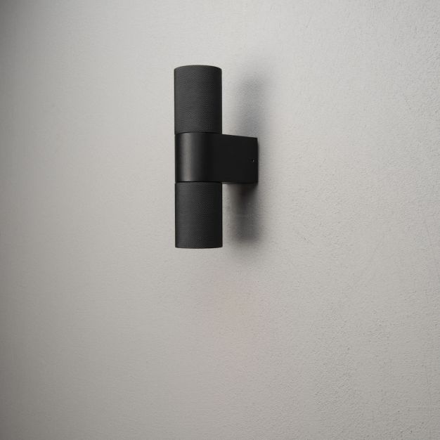 Konstsmide Temi Up/Down - außenwandleuchte - 6,5 x 11,5 x 23,5 cm - IP54 - schwarz