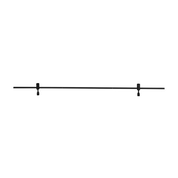 Nova Luce Magna - magnetische Wandstruktur - 150 x 1,5 x 12 cm - Sand schwarz