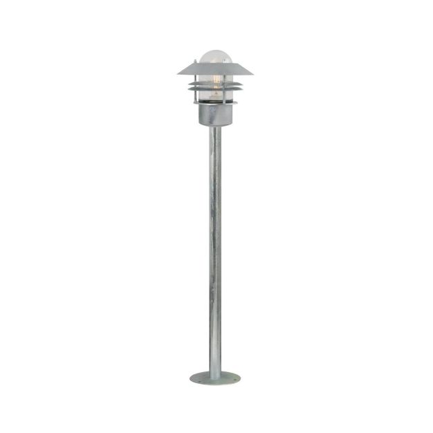 Nordlux Blokhus - Gartenpfosten - Ø 22 x 92 cm - IP54 - verzinkter Stahl