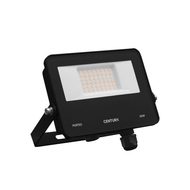Century Italia Porteo CCT - Strahler - 16,2 x 3,6 x 14,4 cm - 30W LED inkl - einstellbare Lichtfarbe - IP65 - schwarz
