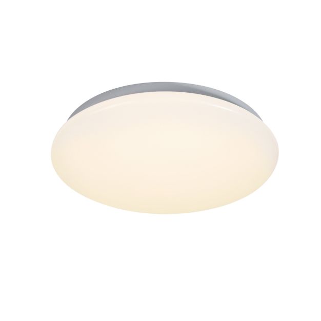 Nordlux Montone 33 - Badezimmer Deckenleuchte - Ø 32 x 7,2 cm - 13W LED inkl. - IP44 - weiß - warm weiß (3000K)