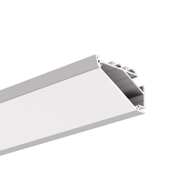 Klus Kopro-30 - Winkel-LED-Profil 30 Grad Lichtwinkel - 2,72 x 4,46 cm - silber eloxiert