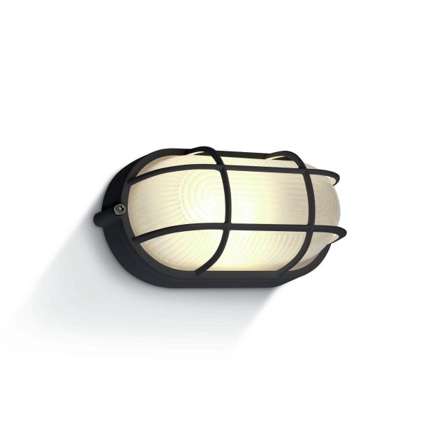ONE Light Classic Outdoor Range - Außenwandleuchte - 21 x 9 x 10,7 cm - 10W LED inkl - IP54 - schwarz