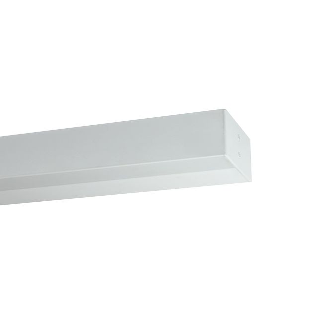 Leuchtenkönig Wall Line - Wandleuchte - Profil 3,3 x 7 cm - 19,2W LED pro Meter - weiß - IP20