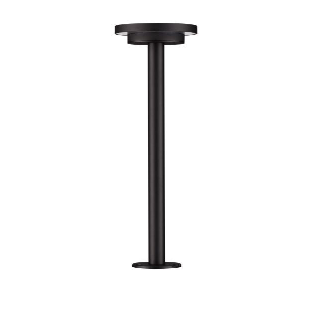 Nova Luce Nitro - Gartenleuchte - Ø 15 x 43,7 cm - 12W LED inkl. - IP65 - Sand schwarz