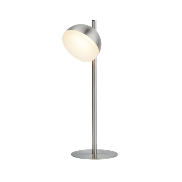 Searchlight Tully - Tischleuchte - 12 x 35 cm - 6W LED inkl - satiniert silber