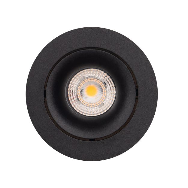 Maxlight Bellatrix Tilted für H0112 - Einbaustrahler 1L - Ø 105 mm, Ø 90 mm Einbaugröße - schwarz