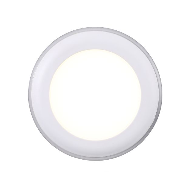 Nordlux Elkton 8 - Einbaustrahler - Ø 82 mm, Ø 65 mm Einbaugröße - 3 Stufen Moodmaker-Funktion - 5,5W dimmbare LED inkl. - weiß